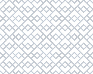 The geometric pattern with lines. Seamless vector background. White and gray texture. Graphic modern pattern. Simple lattice graphic design.