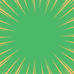 漫画風の集中線のイラスト素材