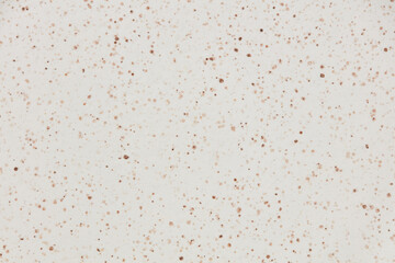 Beige and white ceramic texture of plate with dots. - obrazy, fototapety, plakaty