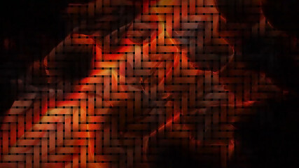 Abstract Fire Background Digital Rendering