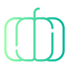 pumpkin gradient icon