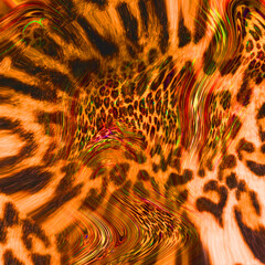 leopard skin texture