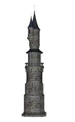Castle tower - 3D render
