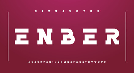 Tech font. Modern line font alphabet. Internet, electric letter fonts. Creative font for electronic dance music. MINIMAL digital technology typography and number set.