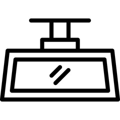 Rearview Mirror Icon
