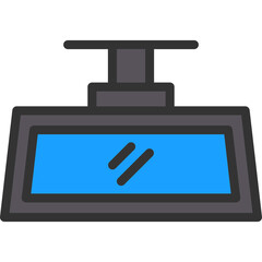 Rearview Mirror Icon