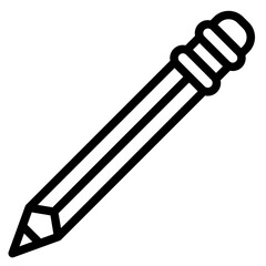 pencil write stationery office supply icon
