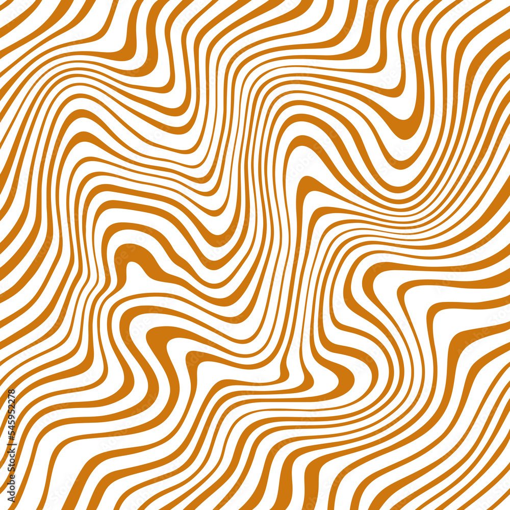 Poster vector seamless pattern with swirl caramel and milk. abstract wavy toffee print. creative food backg