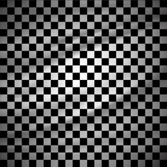 Fototapeta premium Black White square design background vector. Chess board background vector