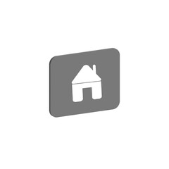 Homepage icon button 3d