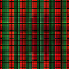 クリスマスチェック柄