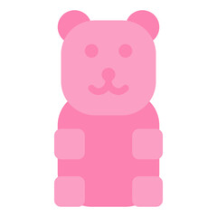 jelly bear sweet snack sugar icon