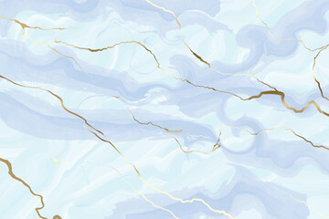Marble stone background with some golden stroke