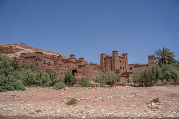 An ancient fortress city in Morocco near Ouarzazate