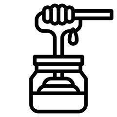 honeys sweet dessert sugar icon