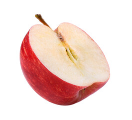 Apple half on transparent png