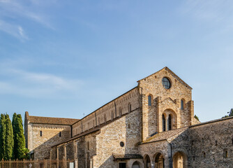Fototapeta na wymiar Aquileia Cathedral, Friuli Venezia Giulia - Italy