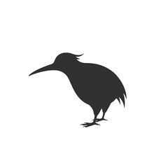 Kiwi bird silhouette