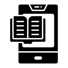 Online book, online learning Modern concepts flat design, Premium quality vector illustration concept. Vector symbol.