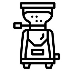 coffee grinder electronic coffee coffee shop icon