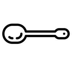 spoon kitchen measurement coffee icon