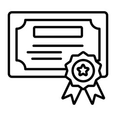 Certificate, diploma, certification Modern concepts flat design, Premium quality vector illustration concept. Vector symbol.