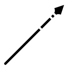 spear weapon army military icon