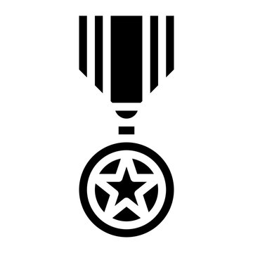 Medal Bravery Army Military Icon