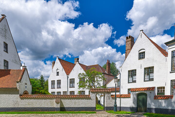 Bruges historic and traditional architectures