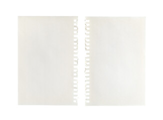 paper with side perforation