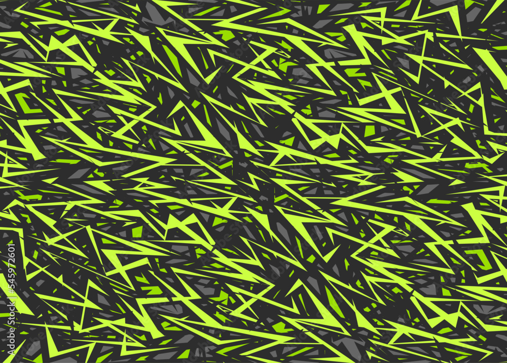 Poster abstract background with seamless rough lines pattern