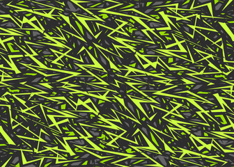 Abstract background with seamless rough lines pattern