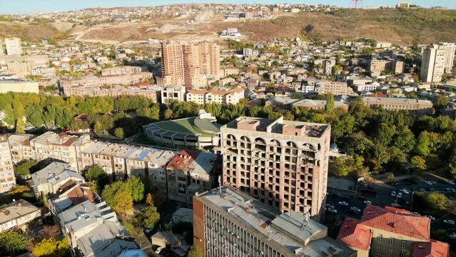 Sunny Yerevan with Ararat background