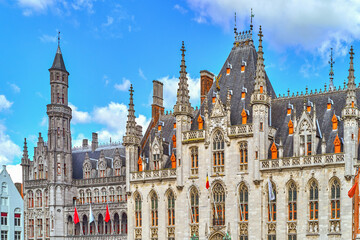 Fototapeta premium Bruges historic and traditional architectures