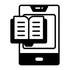 Online book, online learning Modern concepts flat design, Premium quality vector illustration concept. Vector symbol.