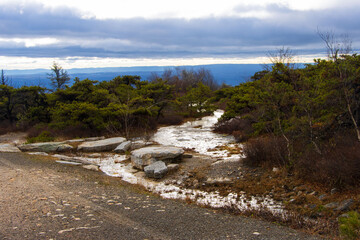 mountains after the storm