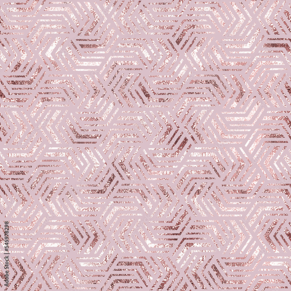 Poster abstract seamless pattern. repeating geometric background. modern geometry packing. repeated rose go