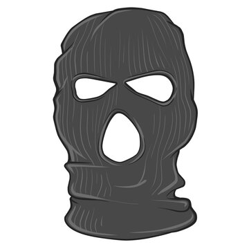 Basic Black Ski Mask