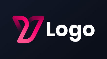 Creative bright font. Gradient color alphabet Letters set. Letter Y. Text lettering. Logo design template. Creative modern trendy y typography. Abstract bird.