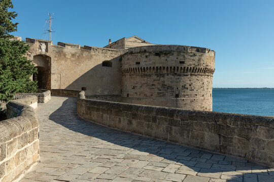 Castello Aragonese in der Stadt Tarent, Apulien, Italien