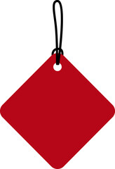 Tag. Sale Tag vector illustration. Blank Price Tag Illustration. Gift Tag.