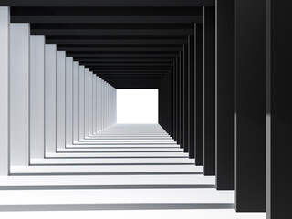 3d rendering in abstract of light