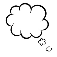 Comic cloud.