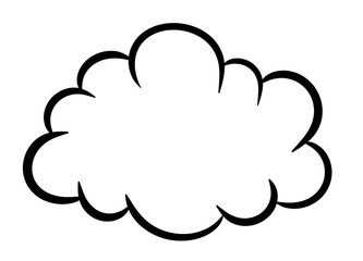 Comic cloud.