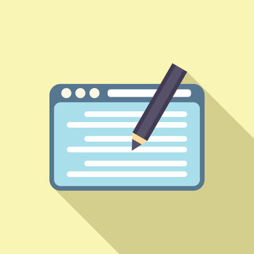 Web raiting icon flat vector. Star review. Rate client