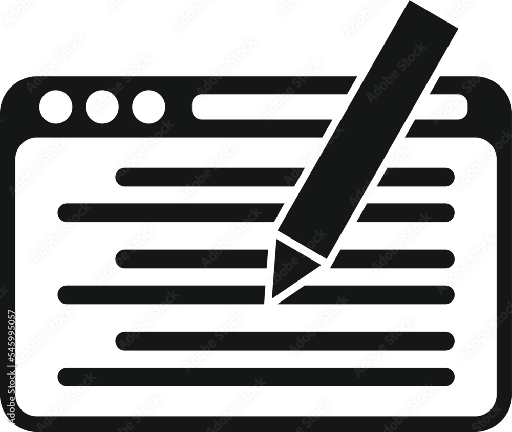 Aufkleber web raiting icon simple vector. star review. rate client