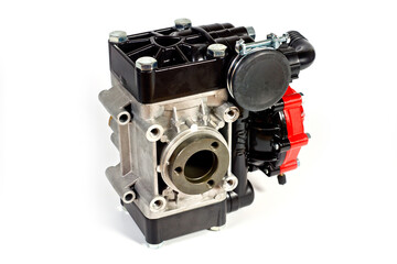 The pump is used in agricultural and other machinery.