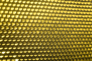 Golden texture honeycombs.
Golden background.