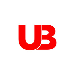 UB brand name initial letters icon.