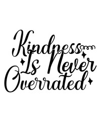 Kindness SVG, Kindness SVG Bundle, Inspirational SVG Cut Files, commercial use, instant download, printable vector, Be Kind, Motivational SVG,Inspirational Sayings 